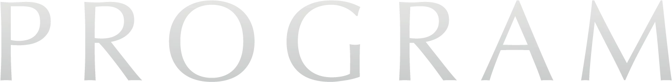文字：PROGRAM